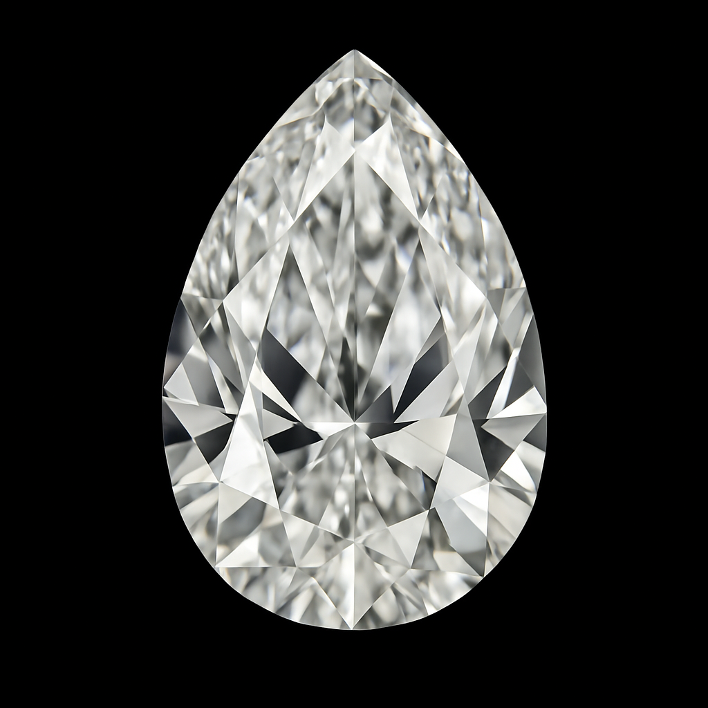 Pear Cut Diamond 1.52 CT