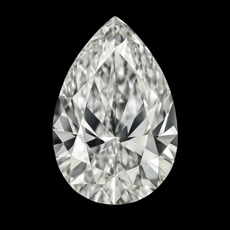 Pear Cut Diamond 1.52 CT