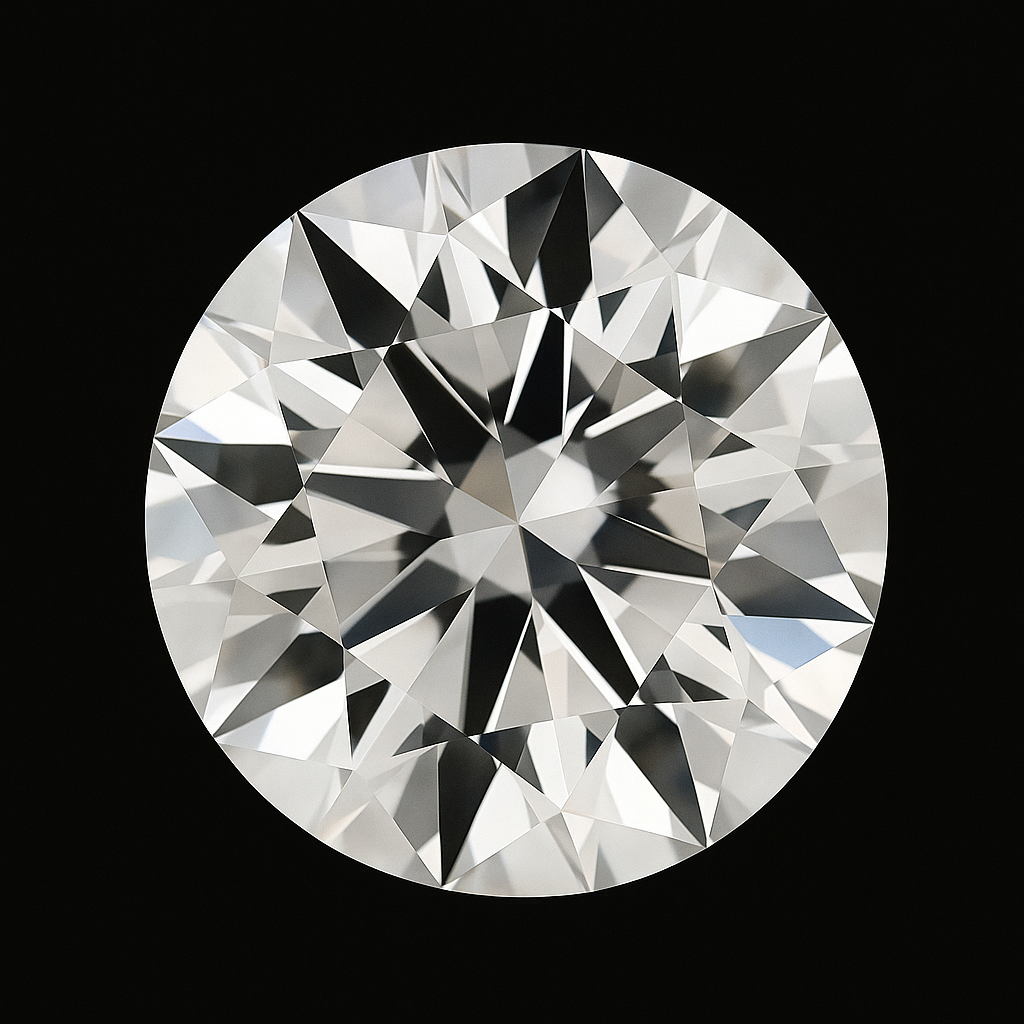 Round Shaped Diamond 1.08 CT