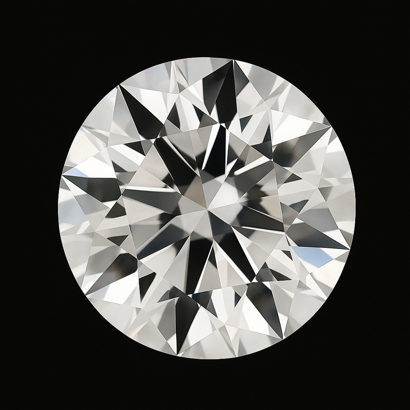 Round Shaped Diamond 1.08 CT