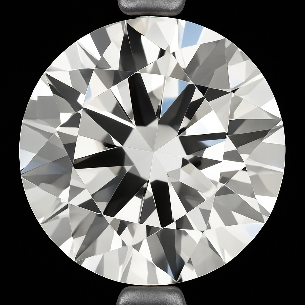 Round Cut Diamond 2.01 CT