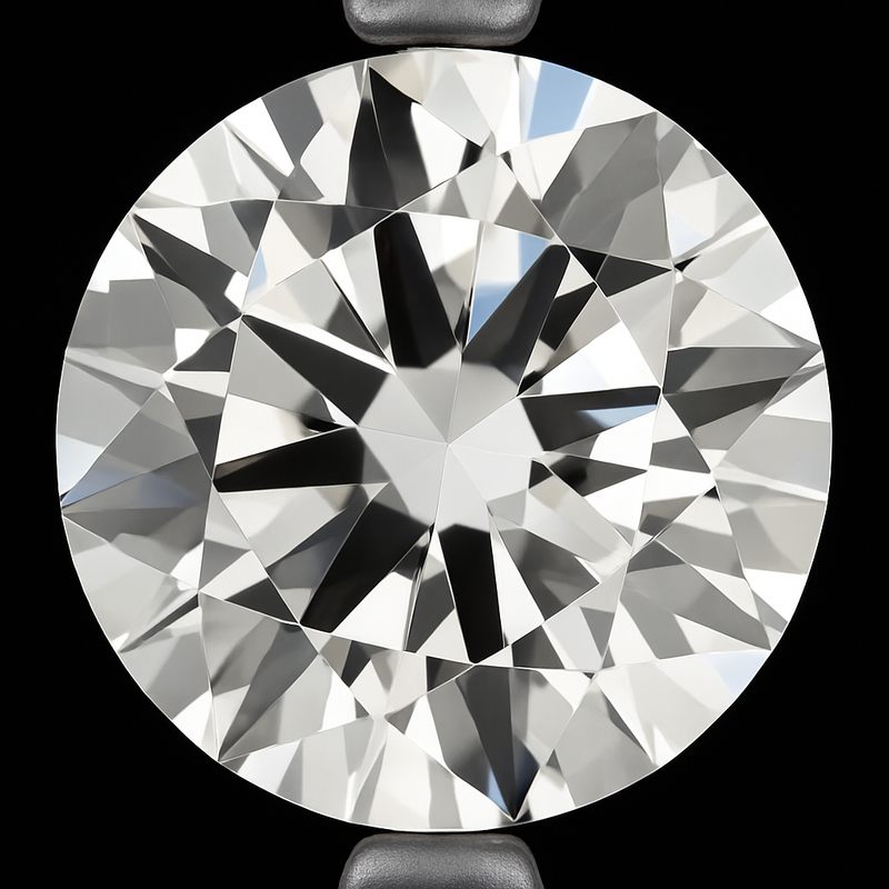 Round Cut Diamond 2.01 CT