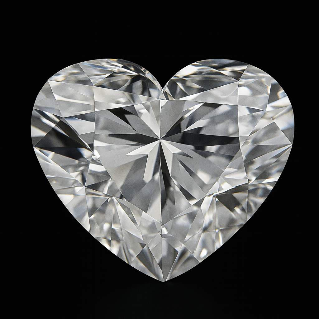 Heart Shaped Diamond 1.02 CT