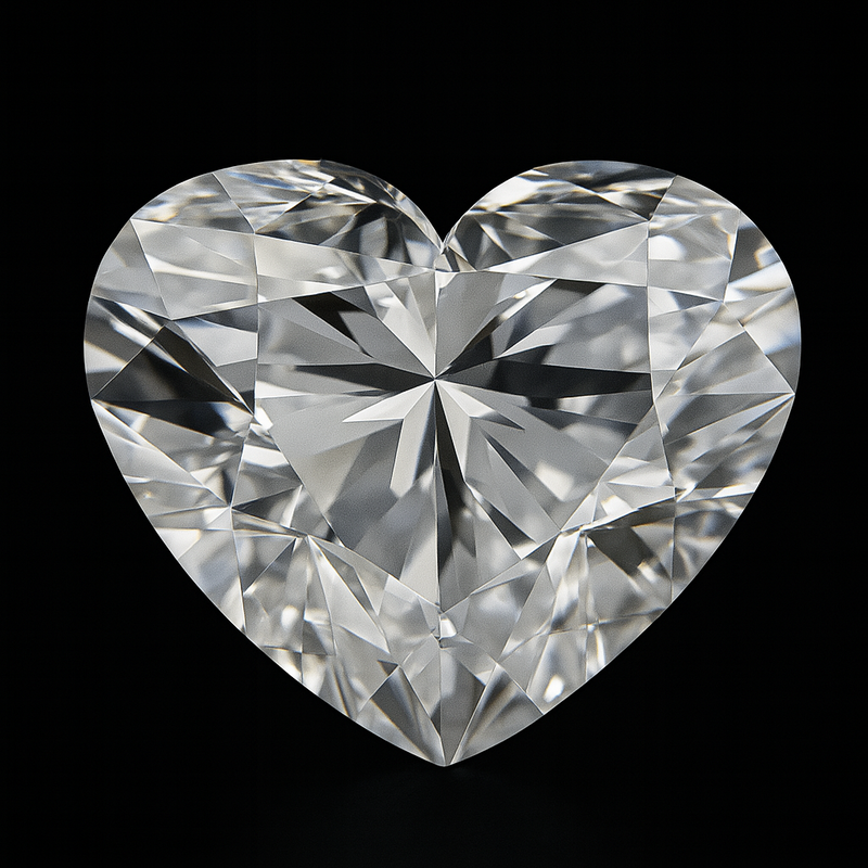 Heart Shaped Diamond 1.02 CT