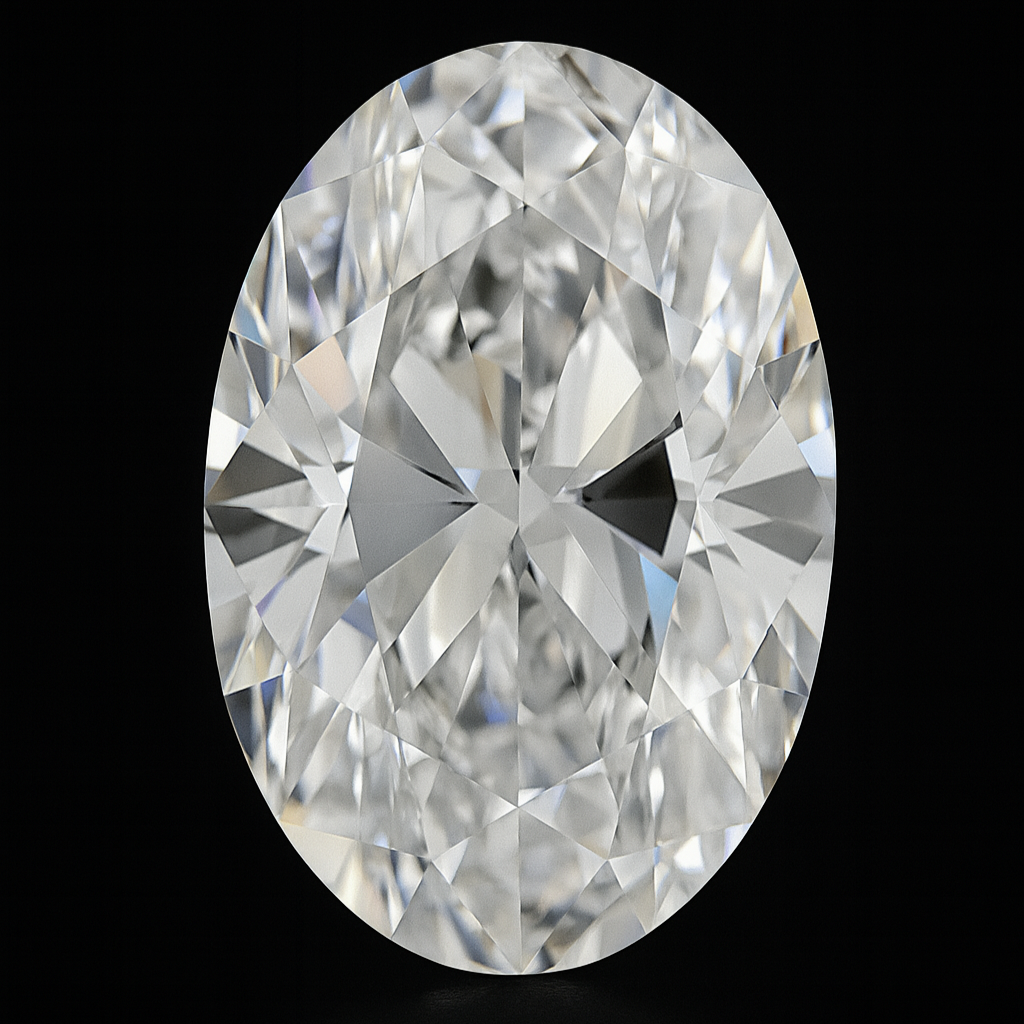 Oval Shaped Diamond 1.09 CT