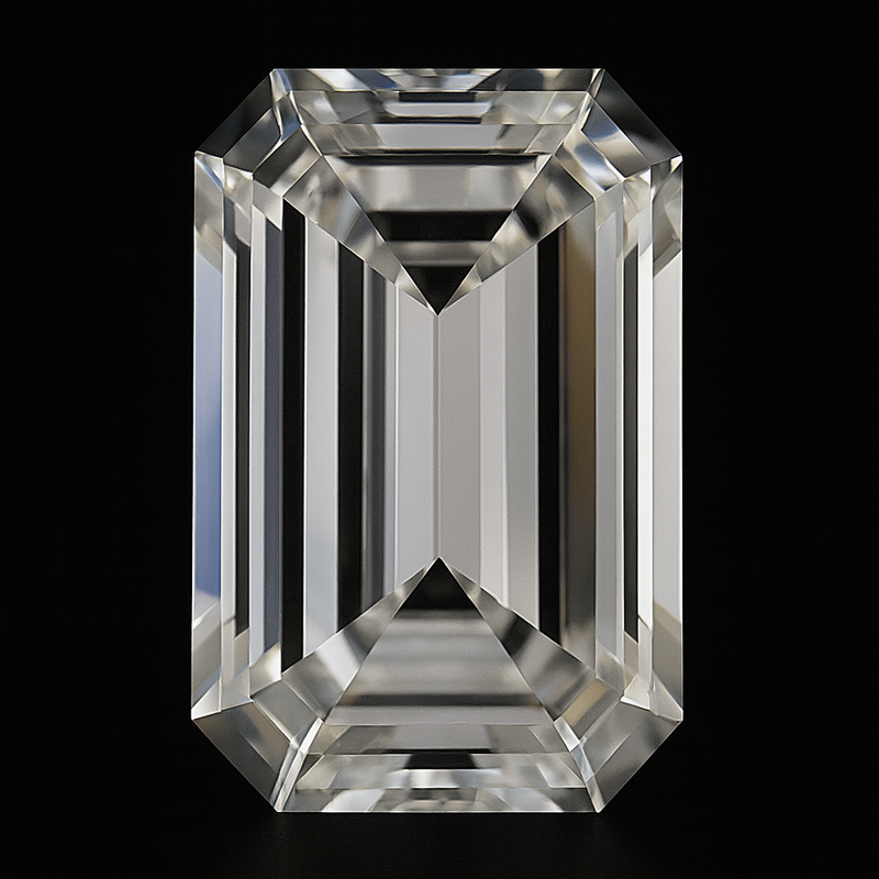 Emerald Cut Diamond 1.02 CT