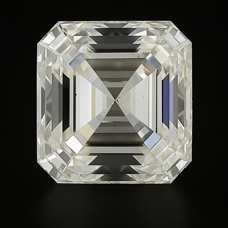 Asscher Cut Diamond 1.51 CT