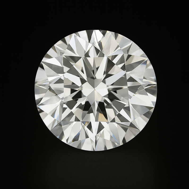 Round Shaped Diamond 6.5 CT