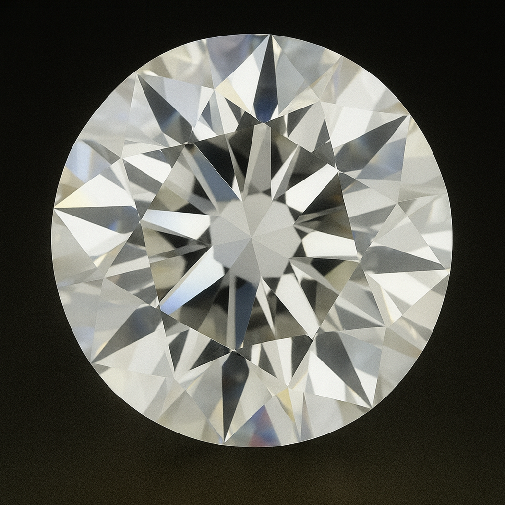 Round Shaped Diamond 7.62 CT