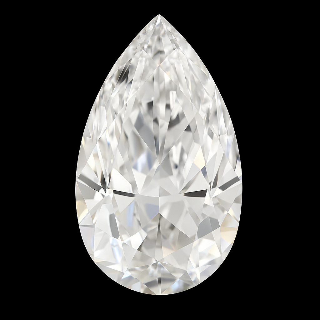 Pear Shaped Diamond 2.17 CT
