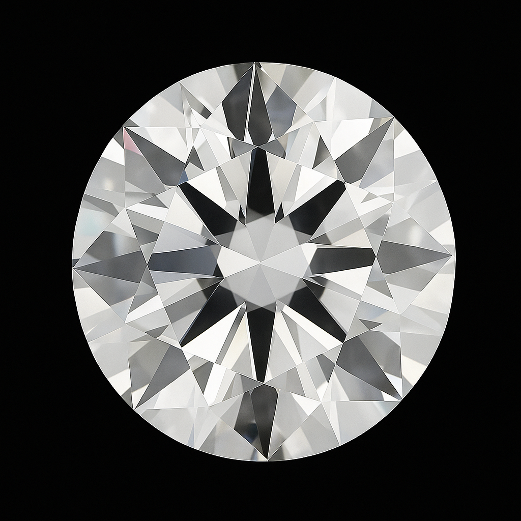 Round Shaped Diamond 1.07 CT