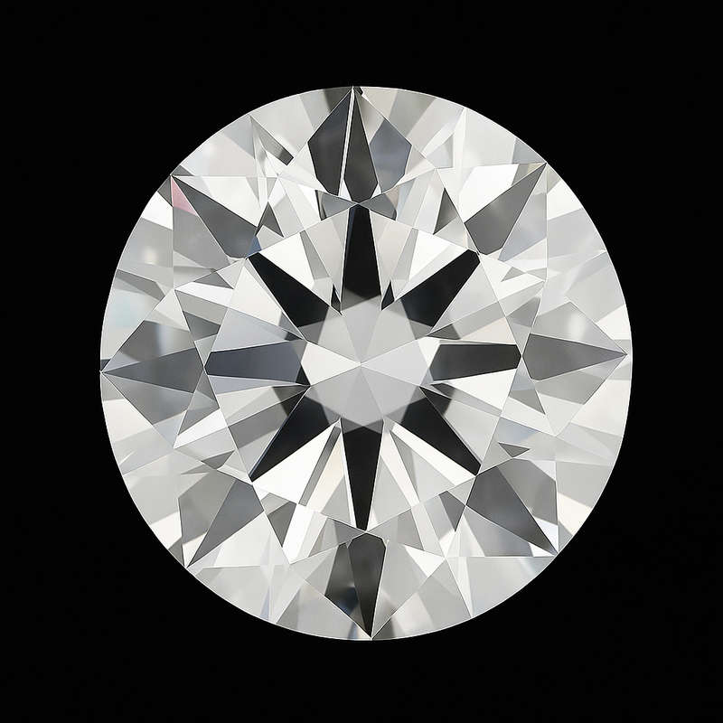 Round Shaped Diamond 1.07 CT