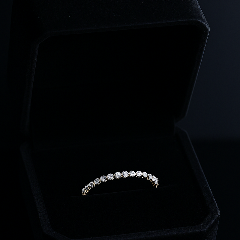The Line Diamond Ring
