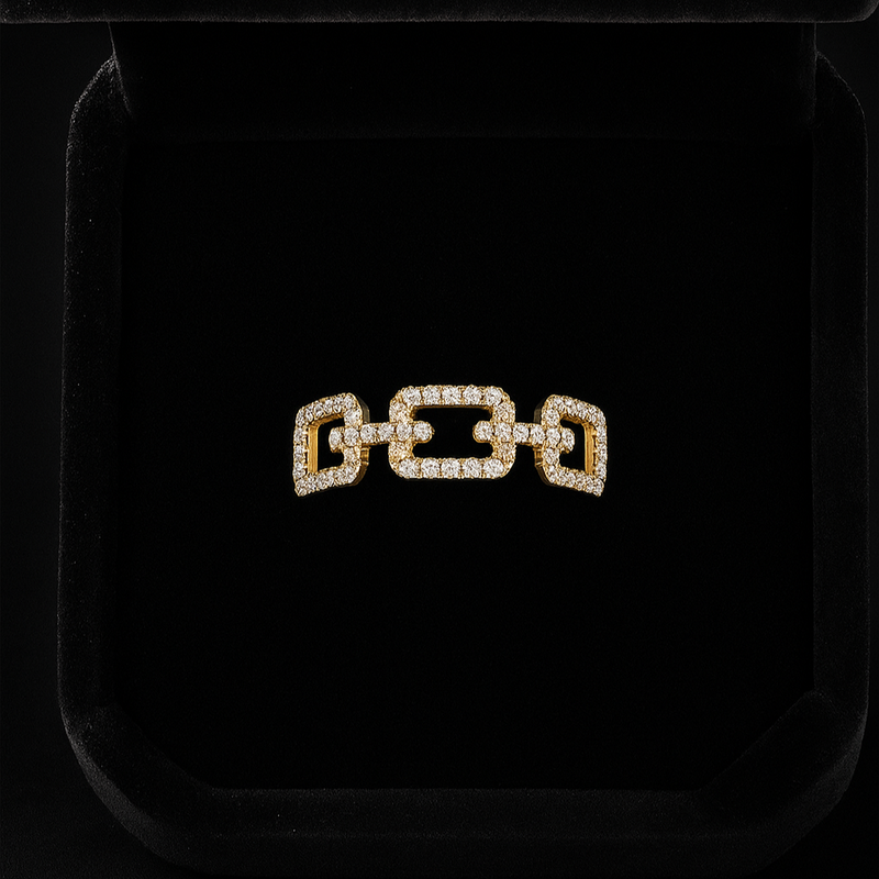 The Chain Diamond Ring