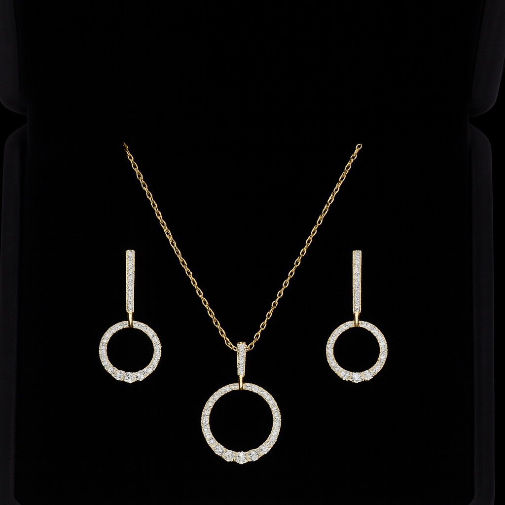The Rings of Olympia Diamond Set