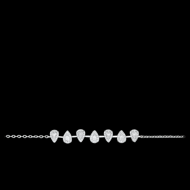 The Droplets Diamond Bracelet