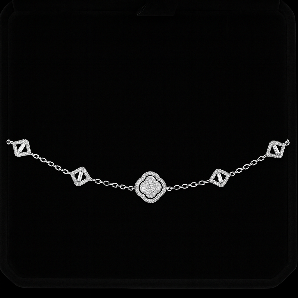 The Clover Diamond Bracelet