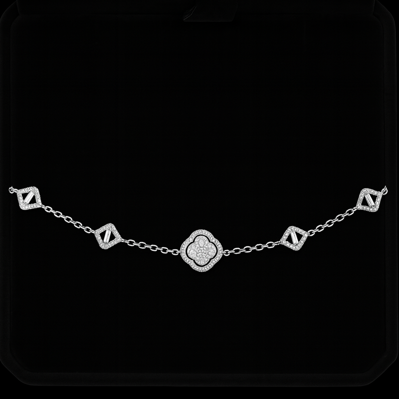 The Clover Diamond Bracelet