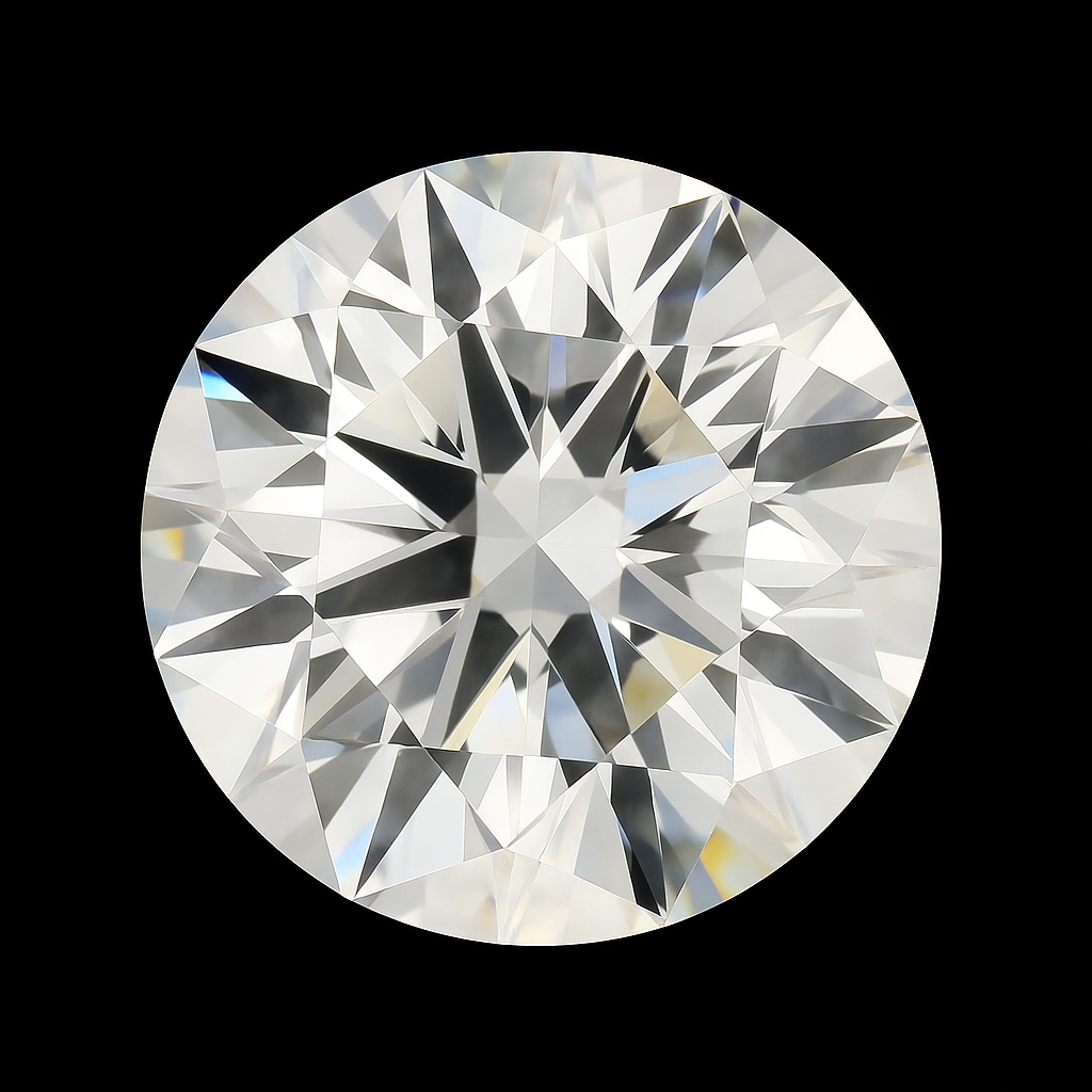 Round Shaped Diamond 10.21 CT