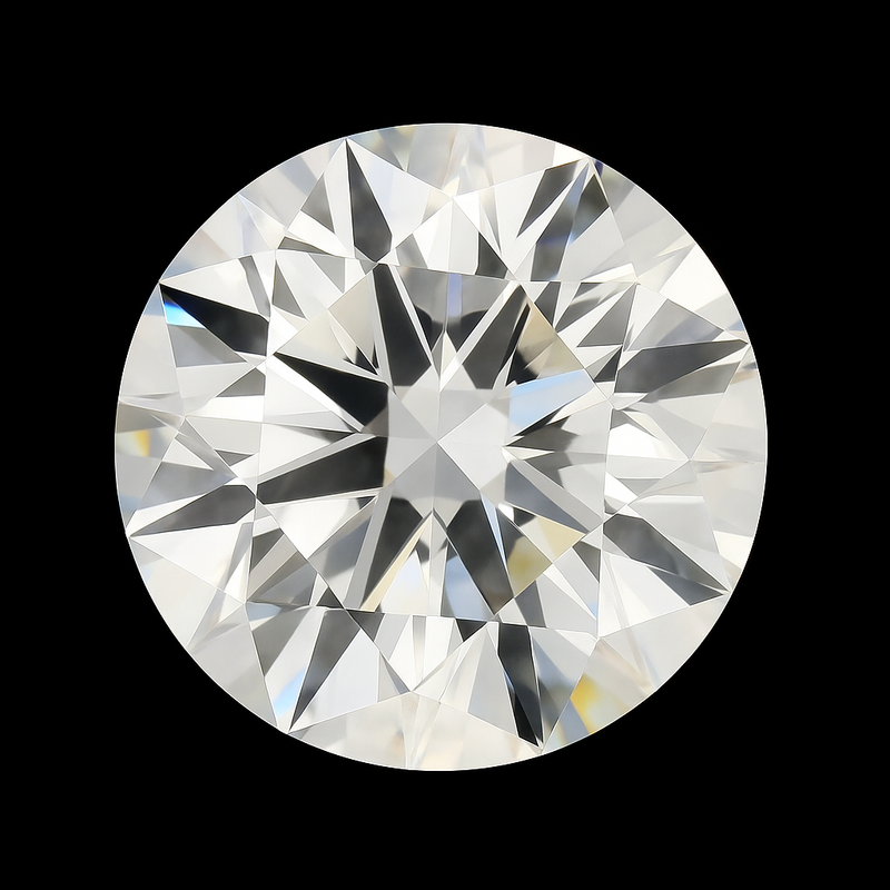 Round Shaped Diamond 10.21 CT