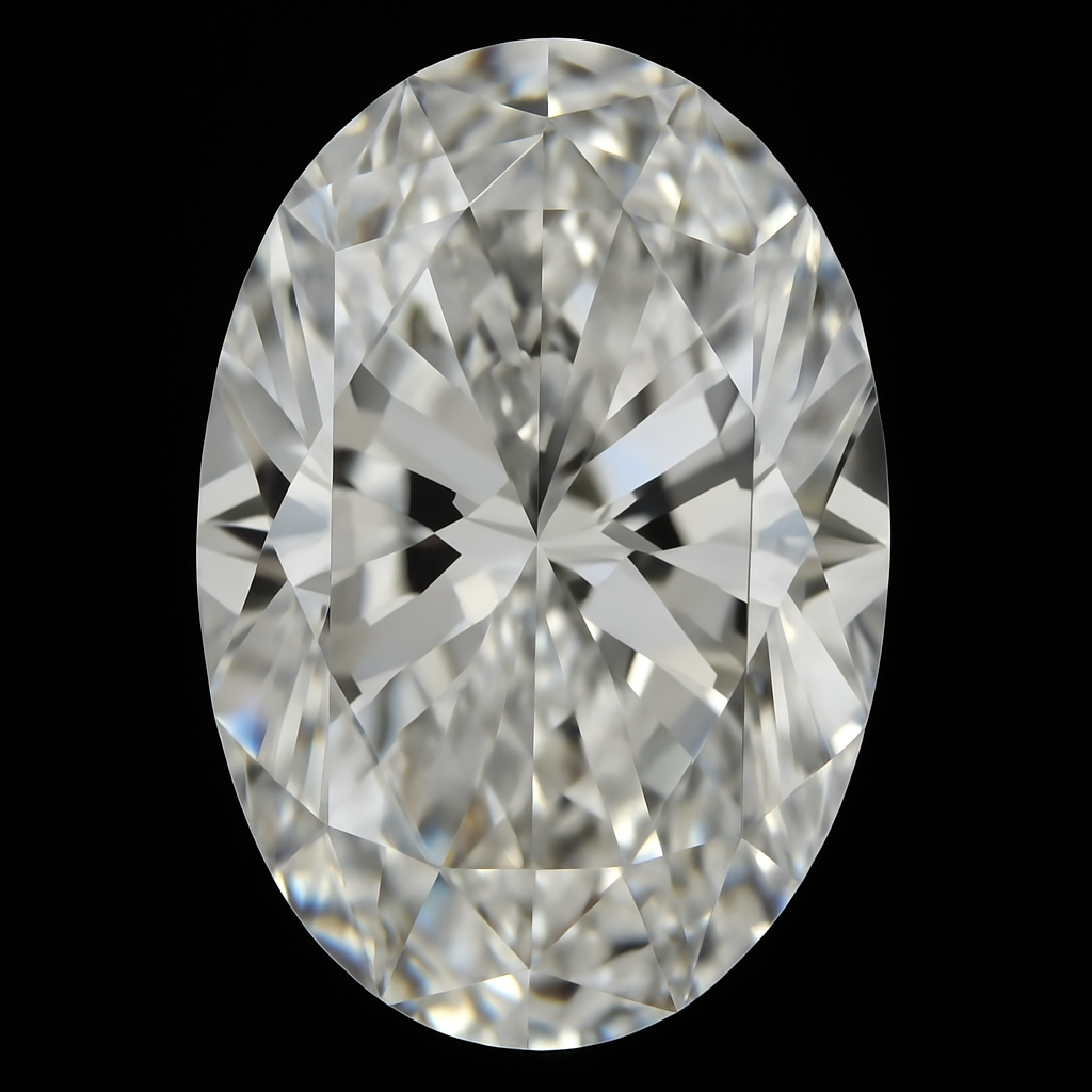 Oval Shaped Diamond 1.09 CT