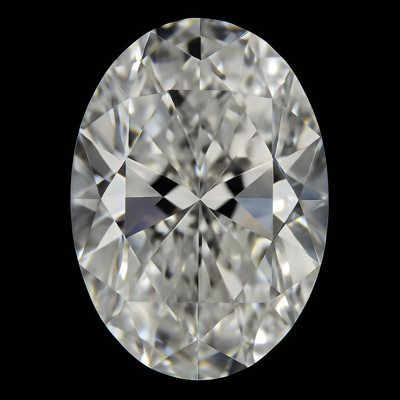Oval Shaped Diamond 5.01 CT