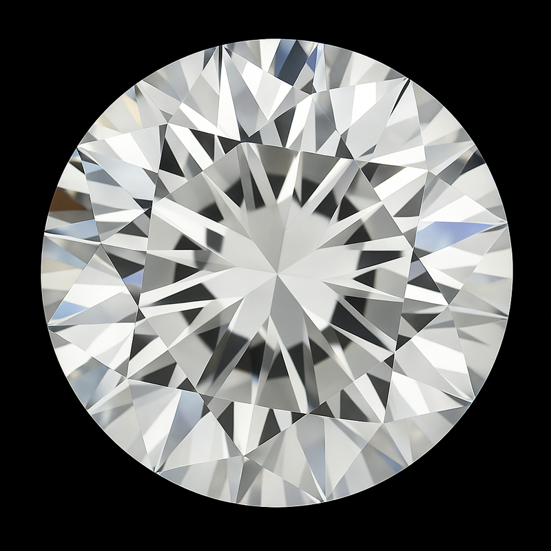 Round Shaped Diamond 7.01 CT