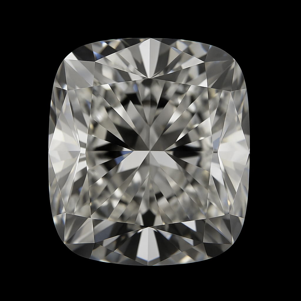 Cushion Cut Diamond 5.02 CT