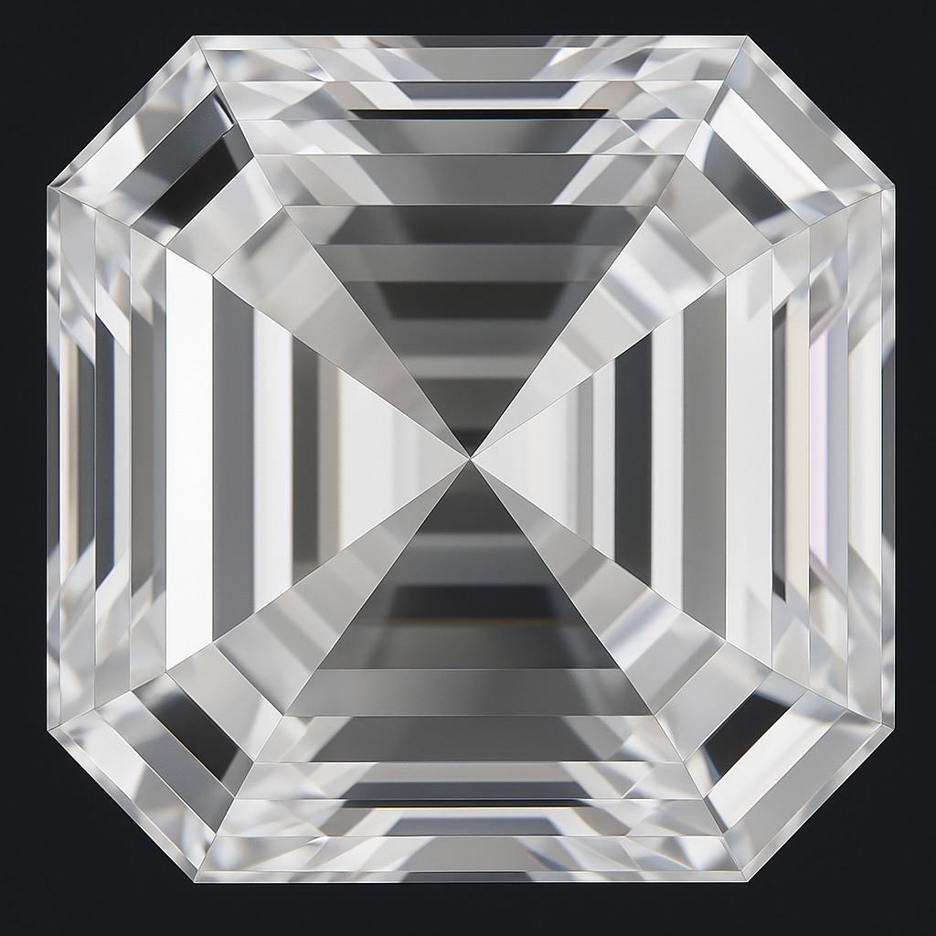 Asscher Cut Diamond 9.07 CT