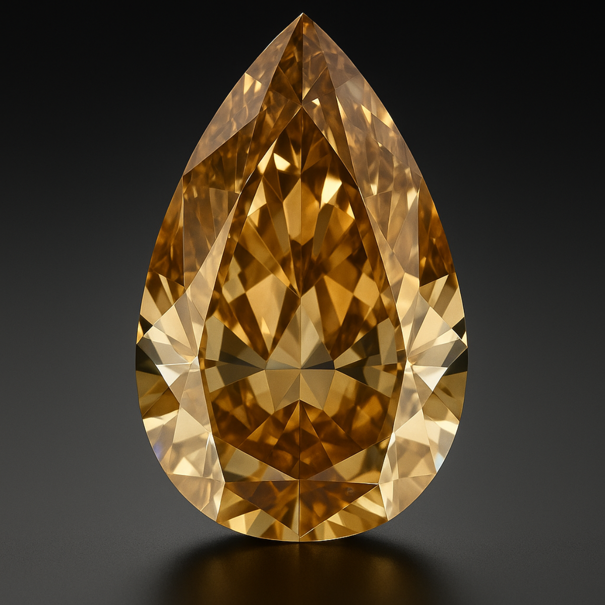 Pear Shaped Diamon 17.12 CT