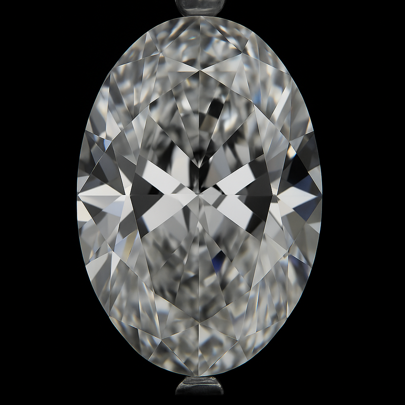 Oval Shaped Diamond 7.02 CT