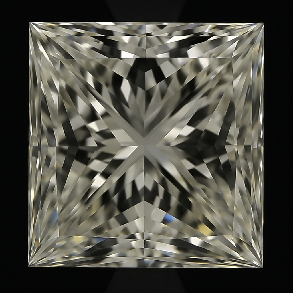 Princess Cut Diamond 2.01 CT