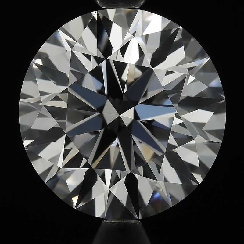 Round Shaped Diamond 4.20 CT