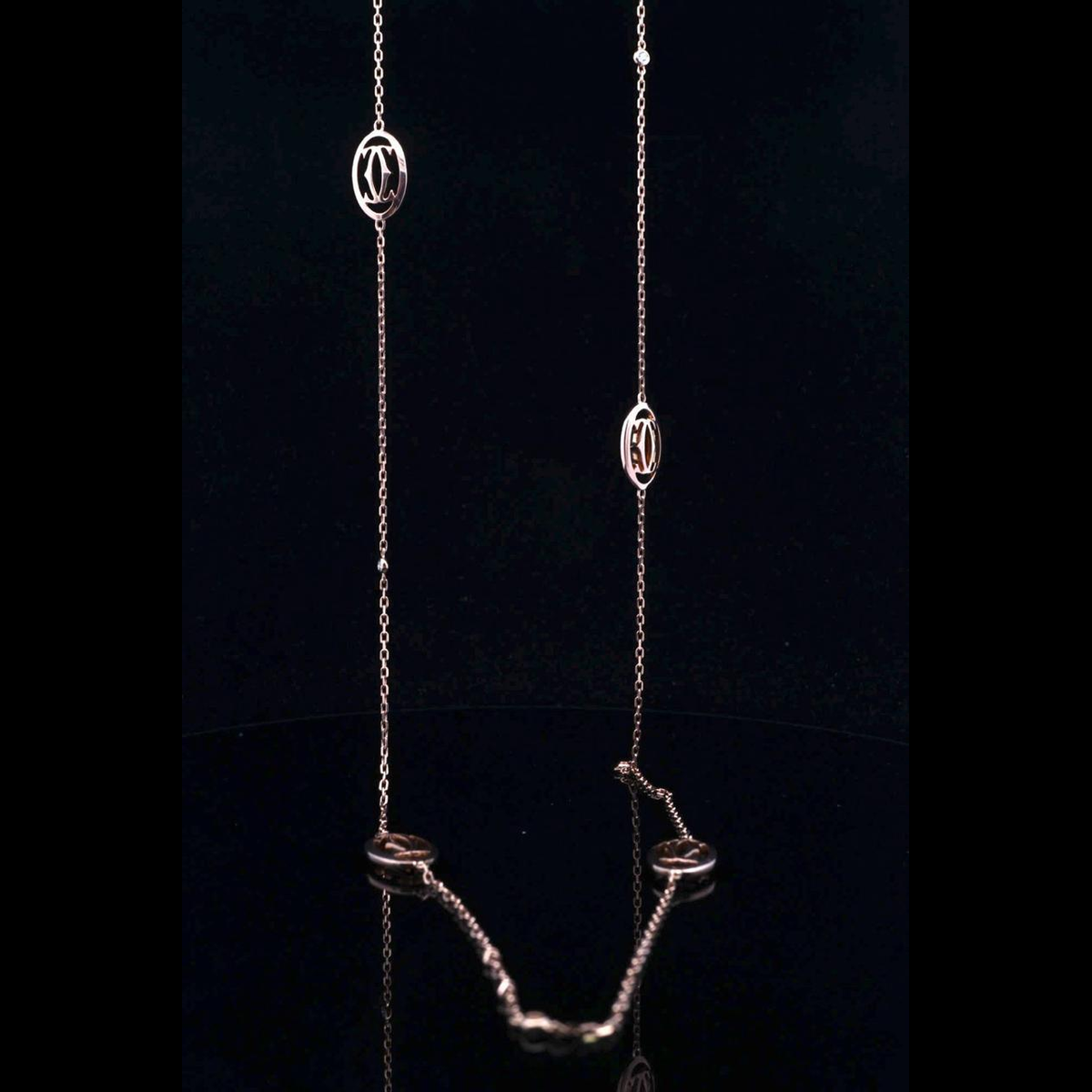 Cartier long logo Necklace