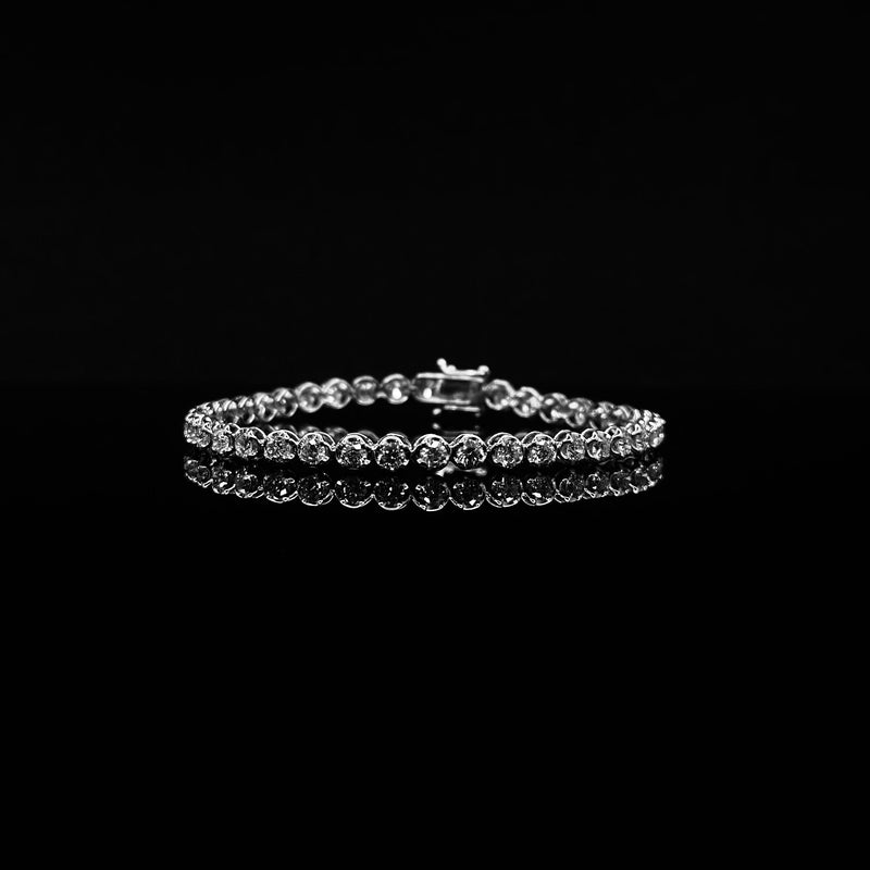 Round Cut Diamond Bracelet