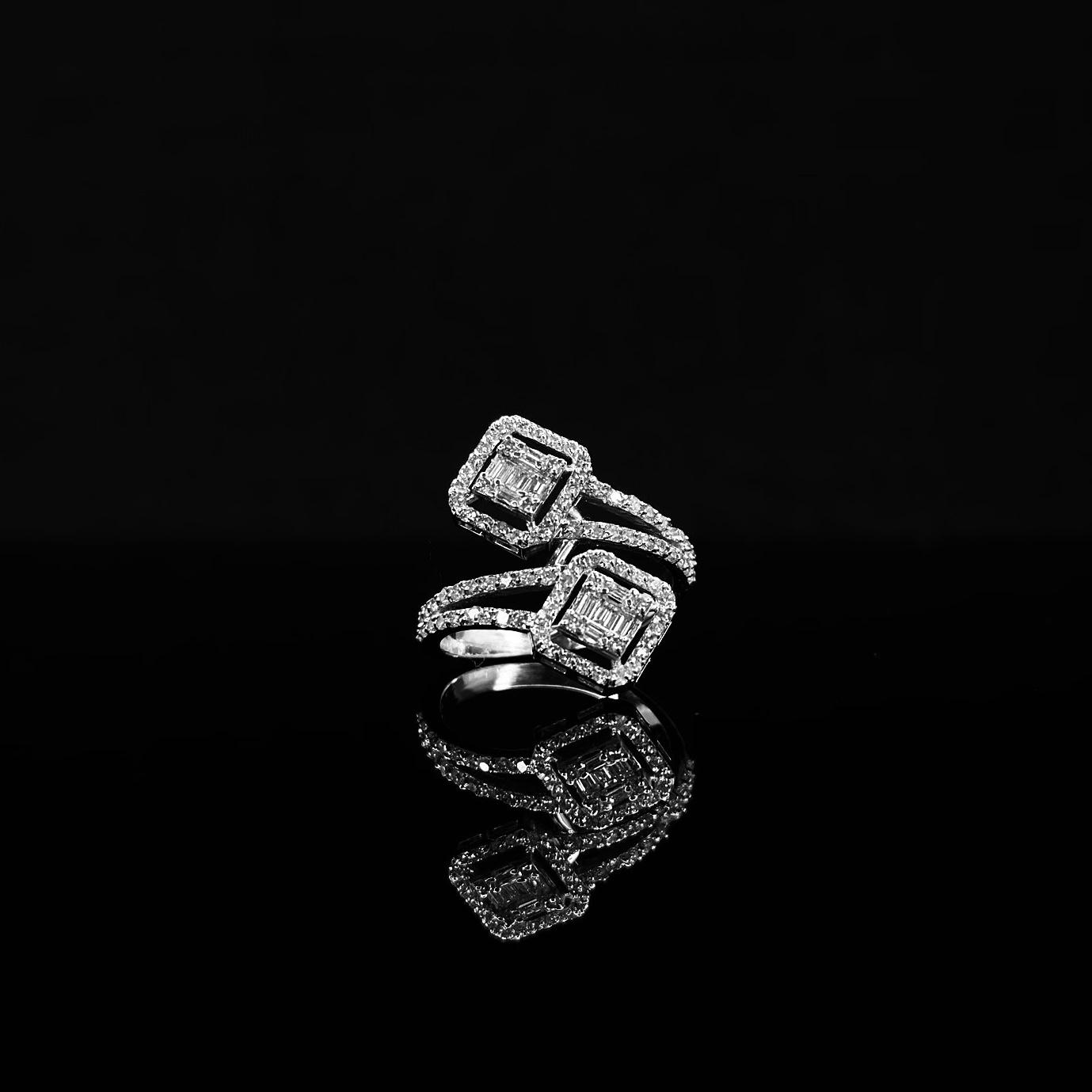 Gemini Diamond Ring