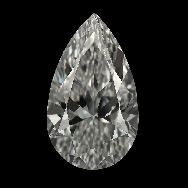 Pear Cut Diamond 1.03 CT