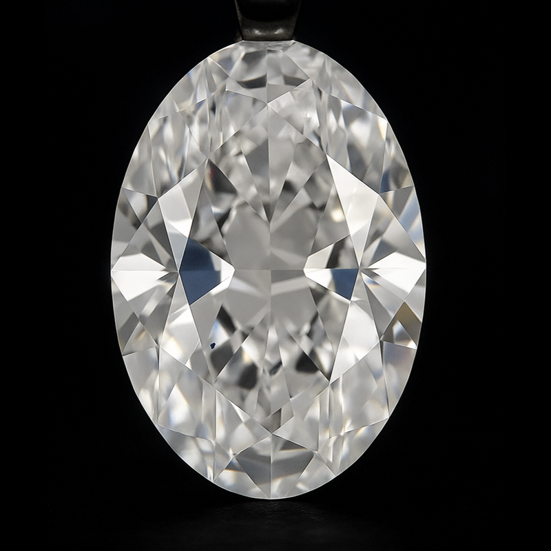 Oval Shaped Diamond 5.22 CT